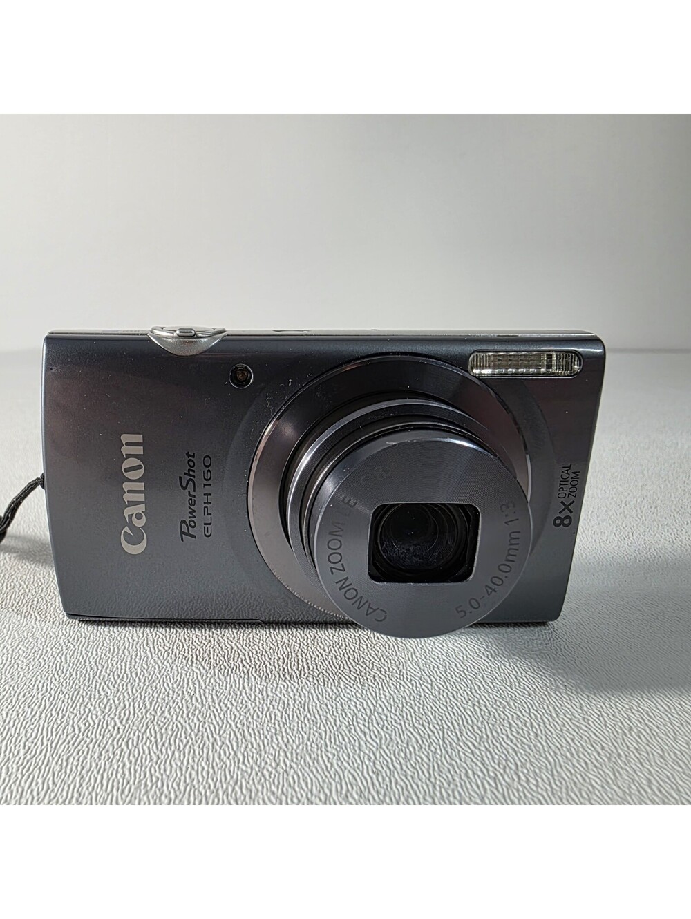 Canon Power Shot ELPH 160 Digital Camera Battery & SD Card Tested No Charger